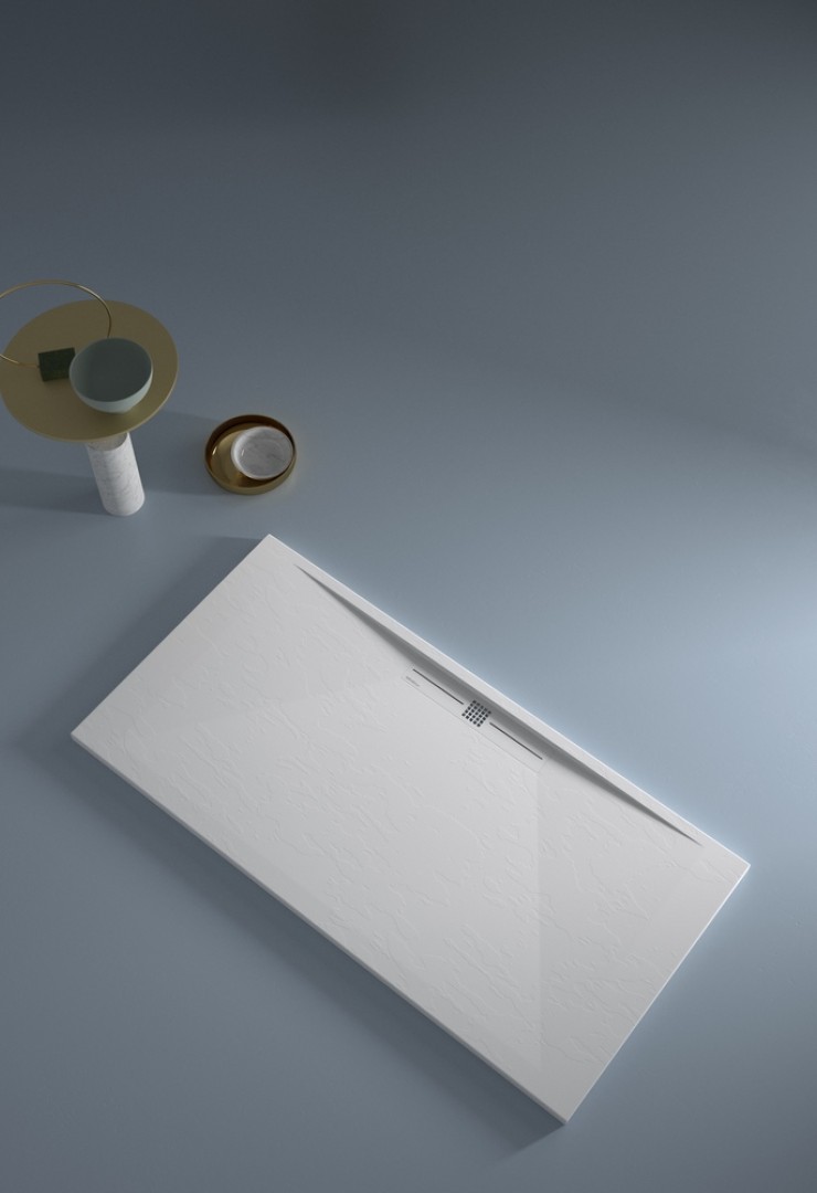 Stone Side - Mineralguss Duschplatte